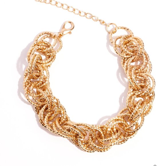 Audible Shimmer - Gold Bracelet - Picture 2 of 2